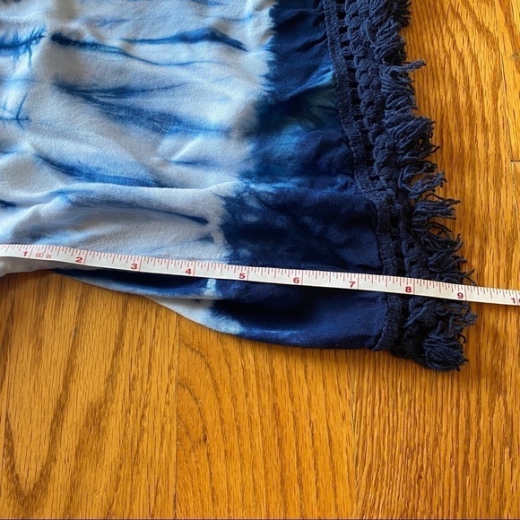 Christopher banks tie dye fringe top 1X - Picture 11 of 13